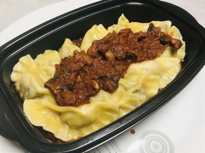 Ravioles à la viande et sa sauce saveurs provençale