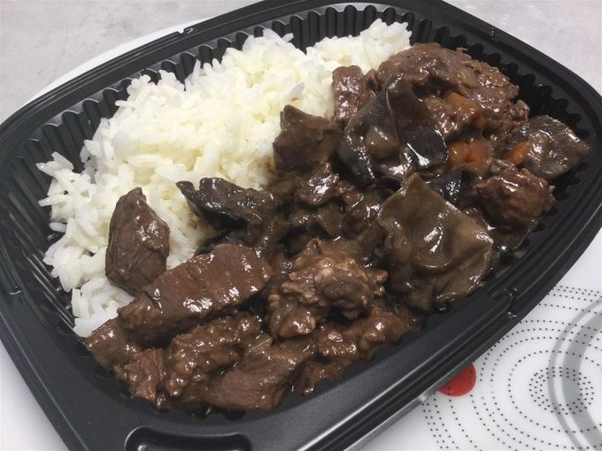 Sauté de bœuf aux saveurs asiatiques & riz thaï