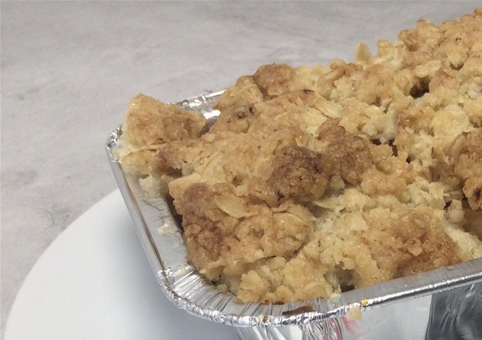 Maxi crumble pomme & cannelle