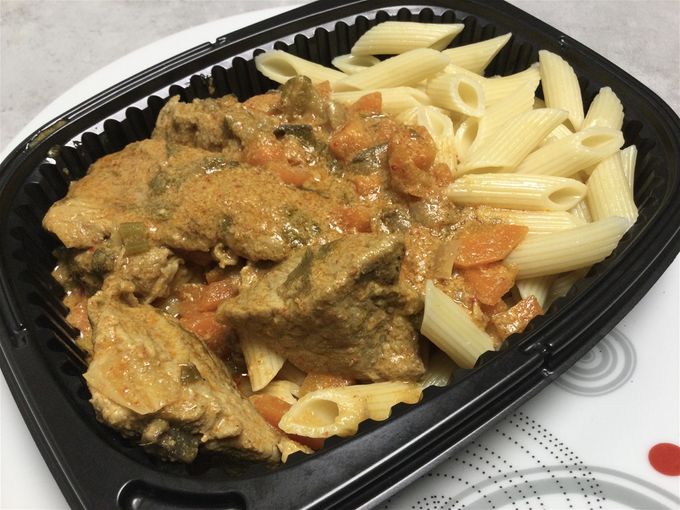 Curry de veau & pâtes