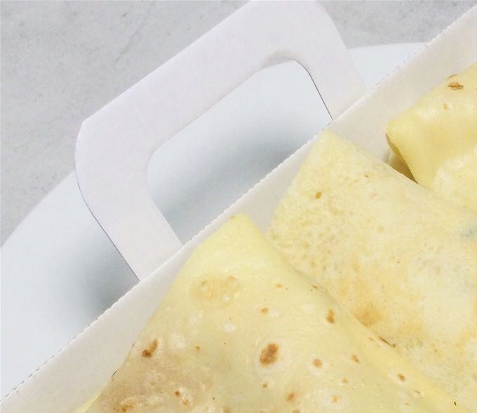Crêpes au saumon fumé et légumes du soleil