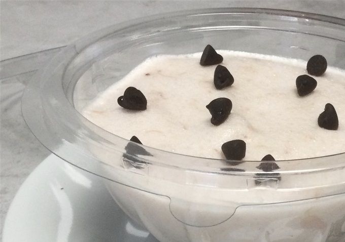 Mousse à la fraise et rhubarbe