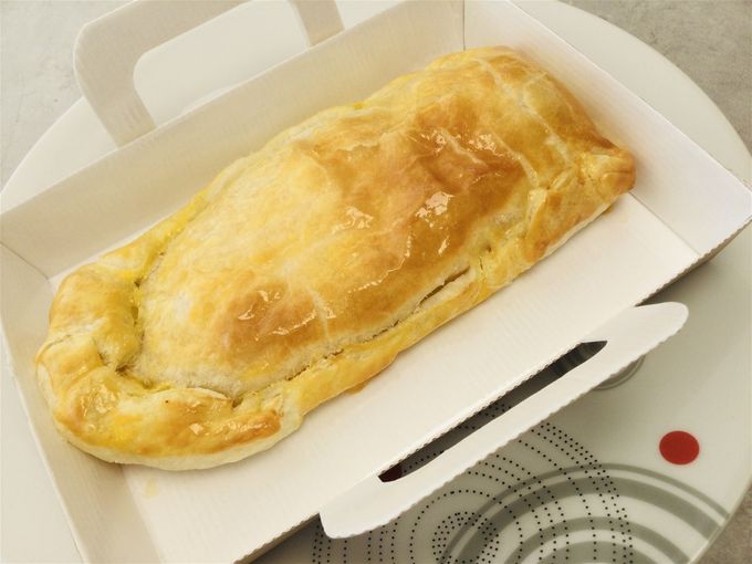 Saucisse de Toulouse feullfeuilleté au cheddar