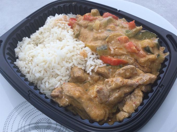Sauté de dinde tandoori aux légumes & riz