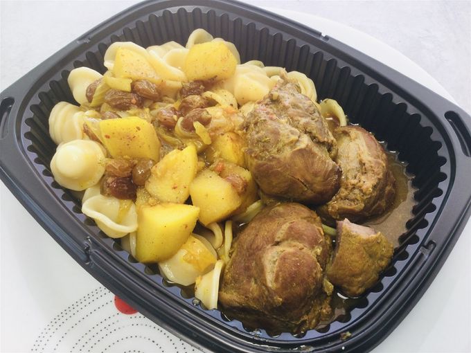Colombo de joue de porc & pâtes