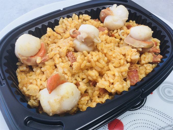 Risotto aux noix de St Jacques et chorizo