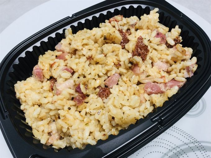 Risotto à l’italienne à la pencetta, tomates séchés