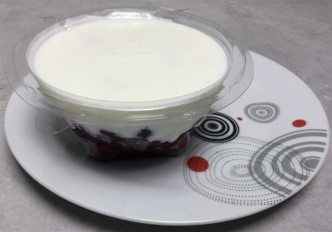 Fromage blanc façon tiramisu aux fruits rouges