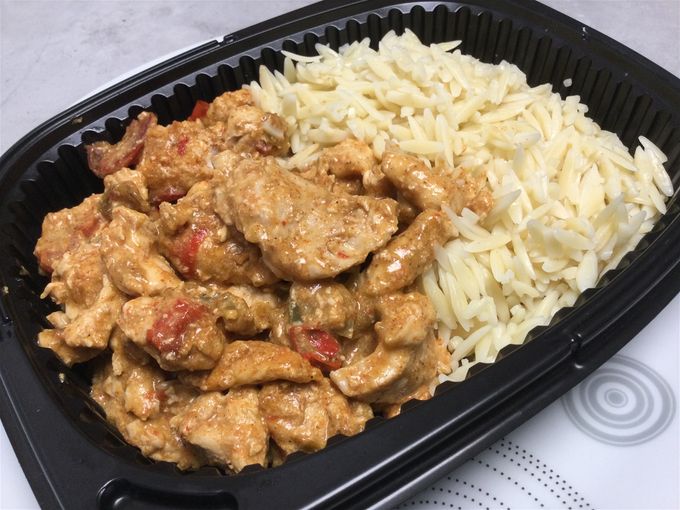 Sauté de dinde tandoori et ses légumes & pâtes
