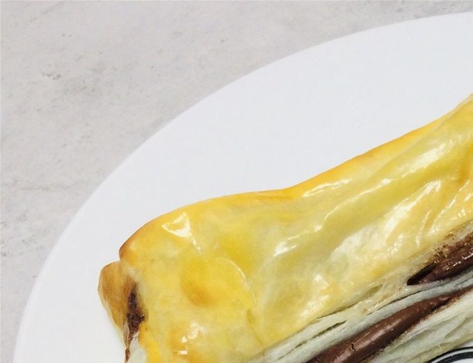 Feuilleté au nutella