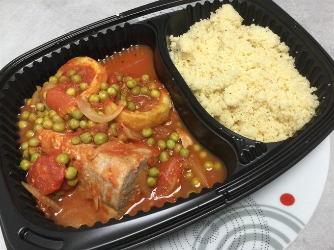 Tajine de thon et ses légumes & semoule
