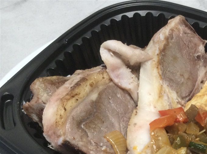 Côtelette d’agneau grillée & ratatouille, gratin dauphinois
