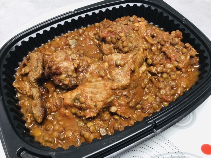 Sauté d’agneau aux lentilles