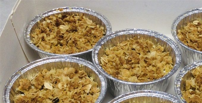 Crumble aux légumes du soleil & fêta