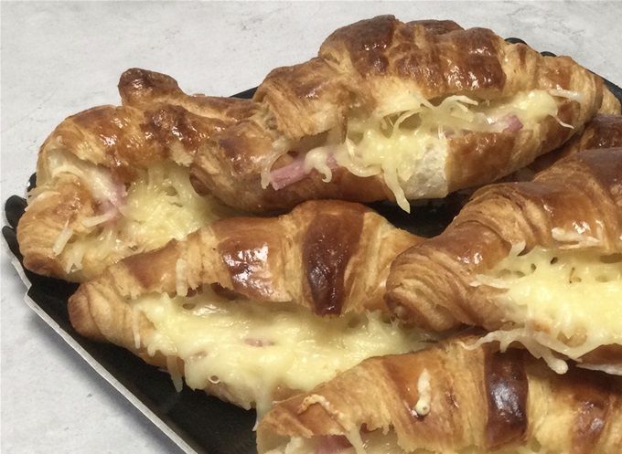 Croissants jambon & fromage