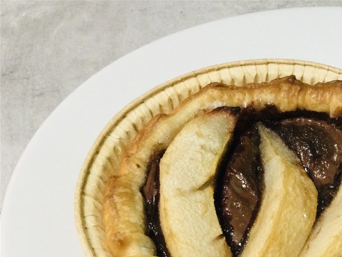 Tartelette chocolat & poire