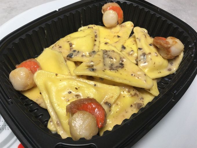 Raviolis à la truffe et ses noix de St Jacques