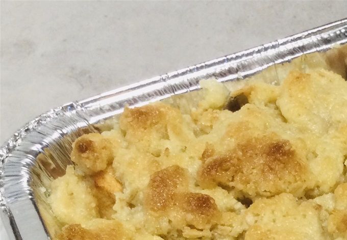 Crumble à la pomme et figue