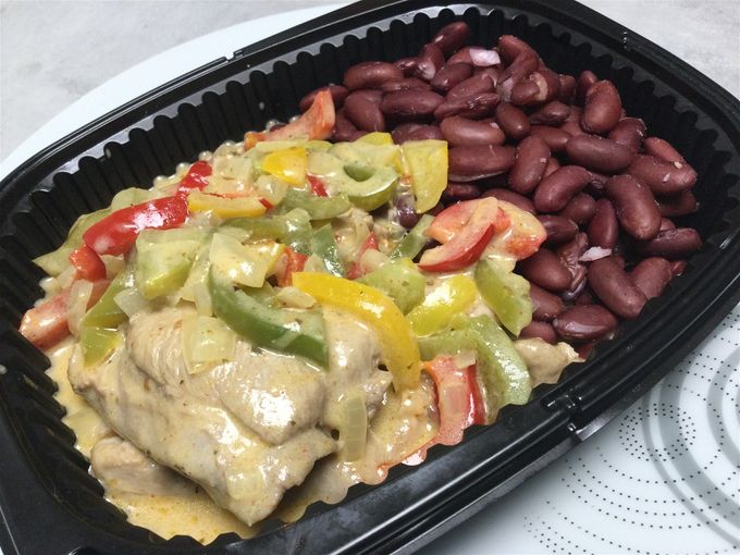 Sauté de dinde aux épices mexicaines & haricots rouges