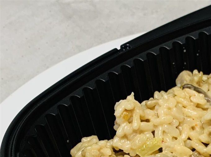 Risotto crémeux au gorgonzola, champignons