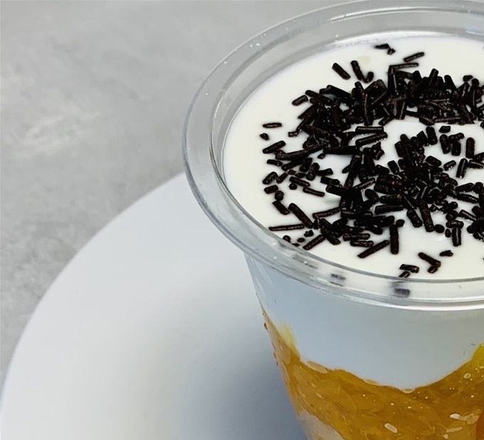 Fromage blanc façon tiramisu à l’orange