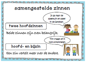 Samengestelde zinnen plaatje