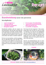 Recept Brandnetelsoep
