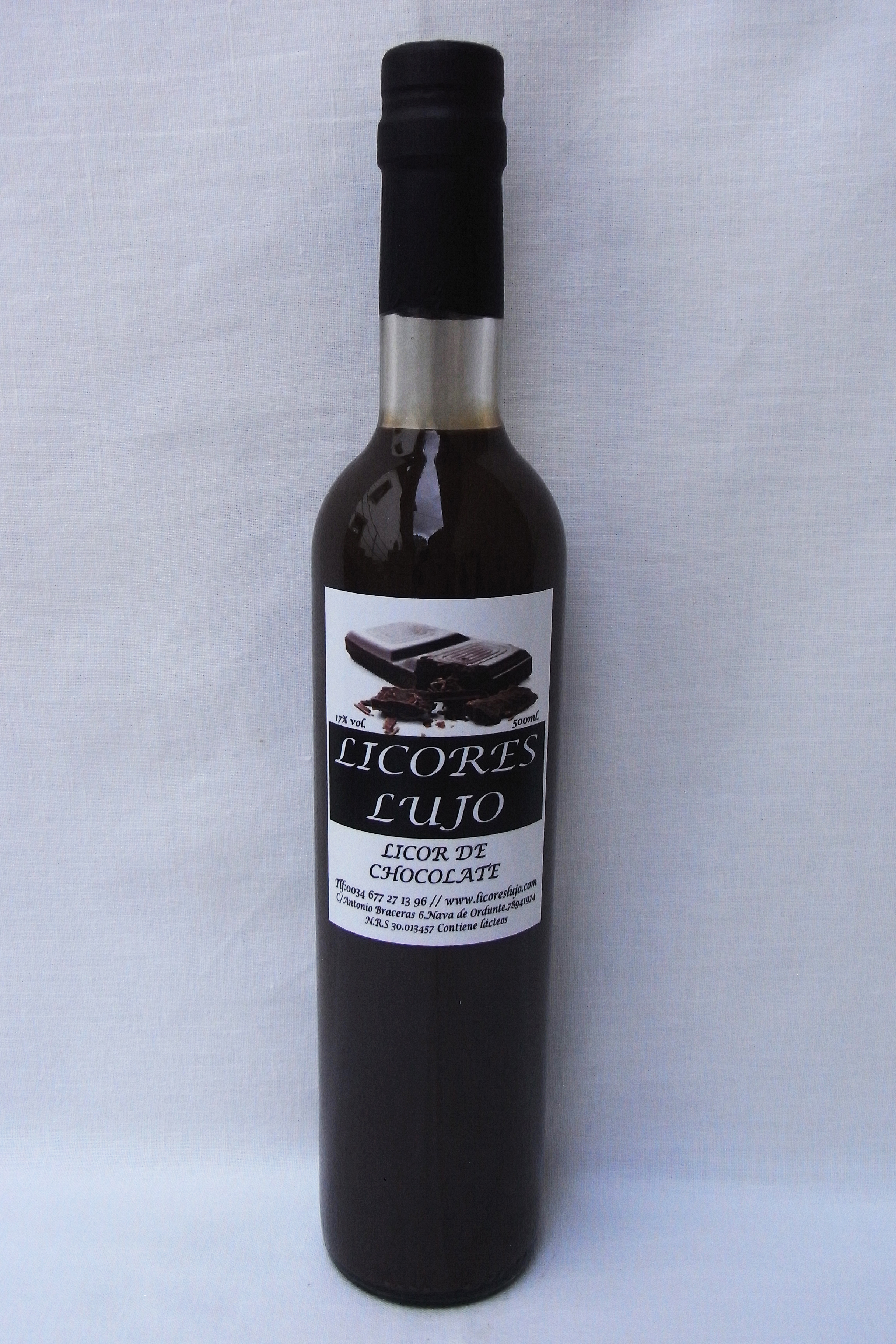licor crema de chocolate