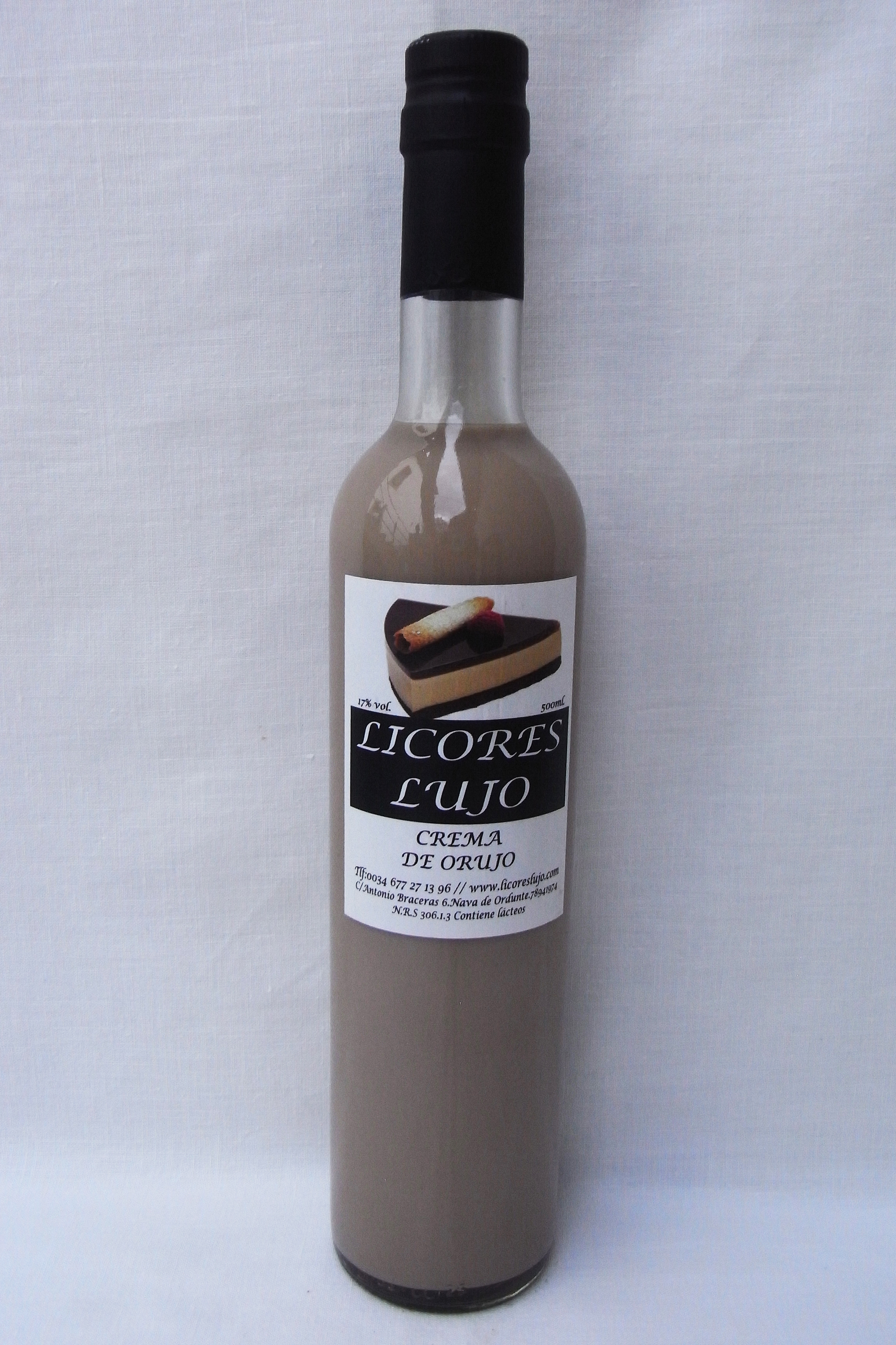 licor crema de  orujo