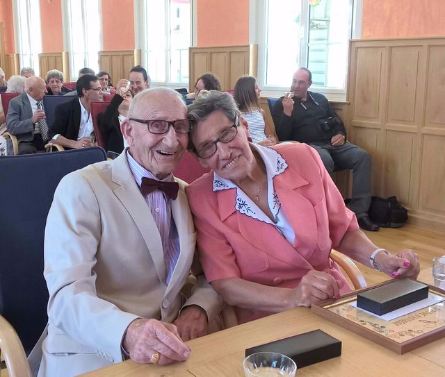 60 ans d'union et de bonheur