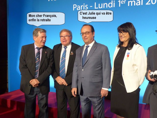 Quand les deux François plaisantent