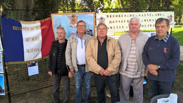 L'équipe des Médaillés de Saint Amé