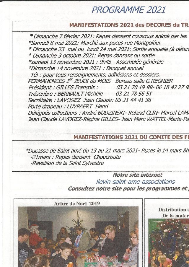 Ce bulletin a été édité en octobre 2020