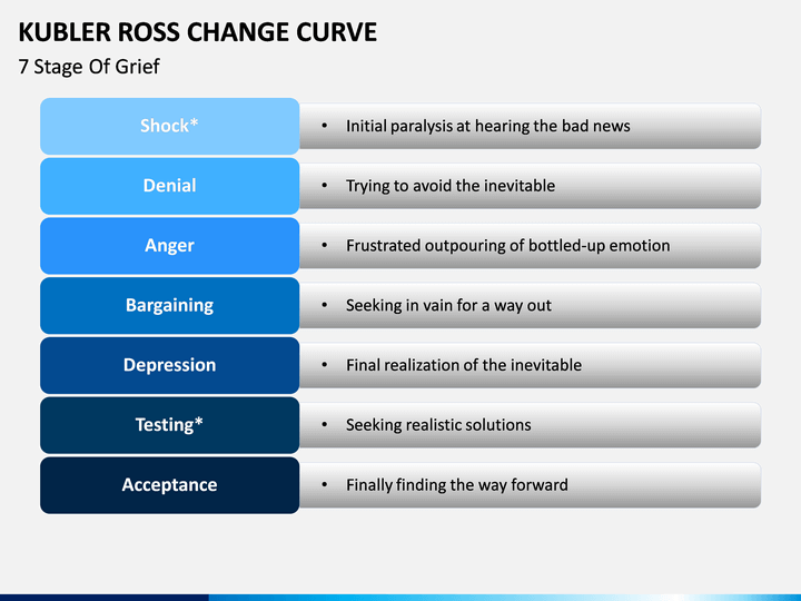 The 7 Stages of Grief, Grief Process