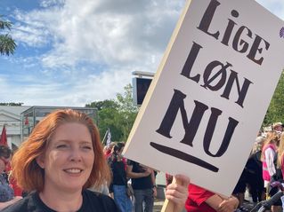 Solidaritetsmarch for ligeløn