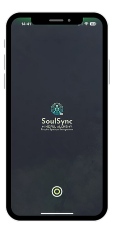 Light Mandalas SoulSync app displaying affirmations for psycho-spiritual integration.
