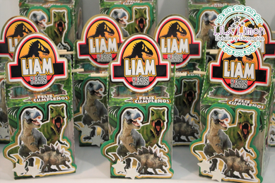 dinosaurios jurassic caja chuches comunion