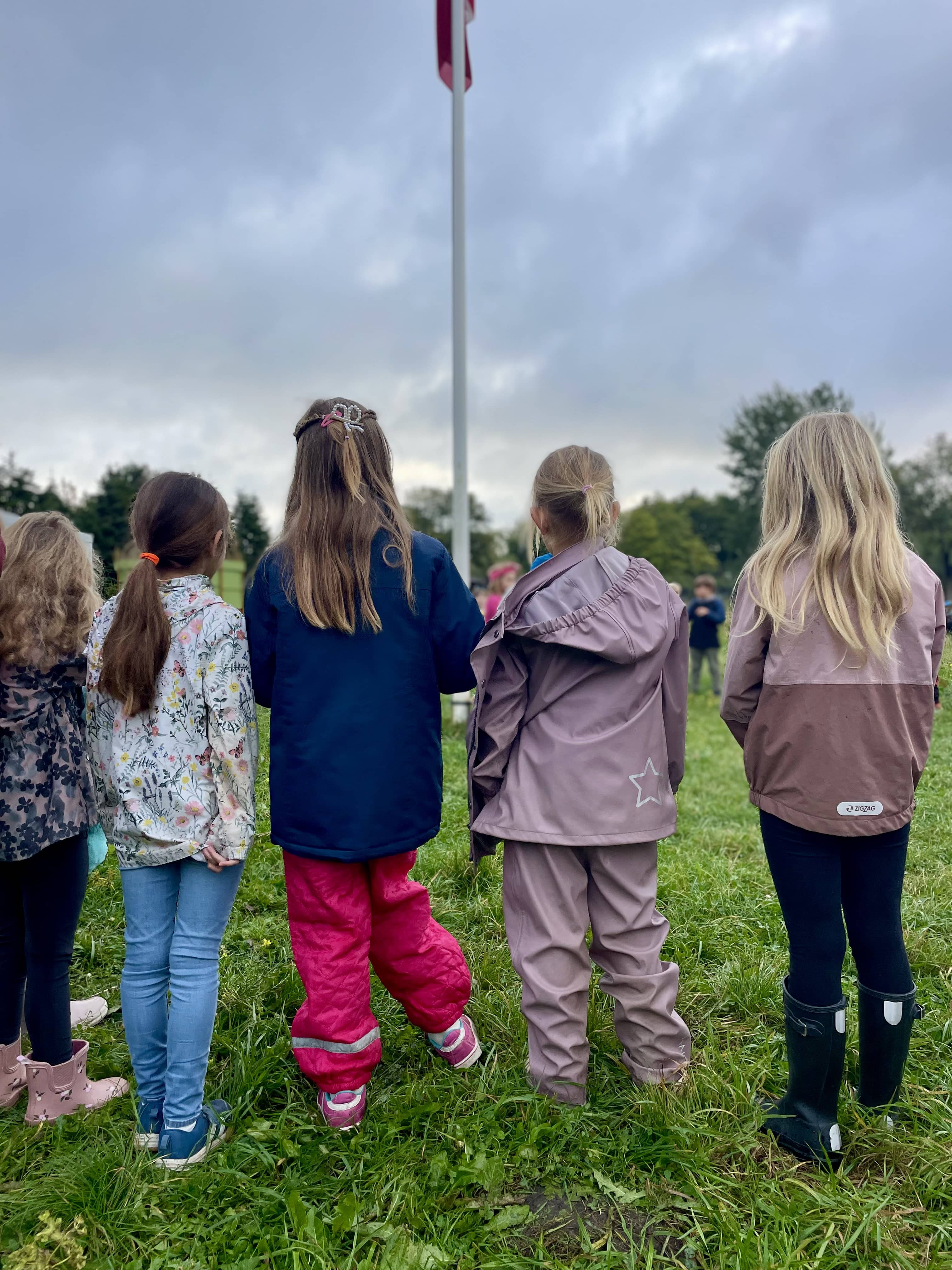 Glade udeskolebørn på Lillesyd Friskole