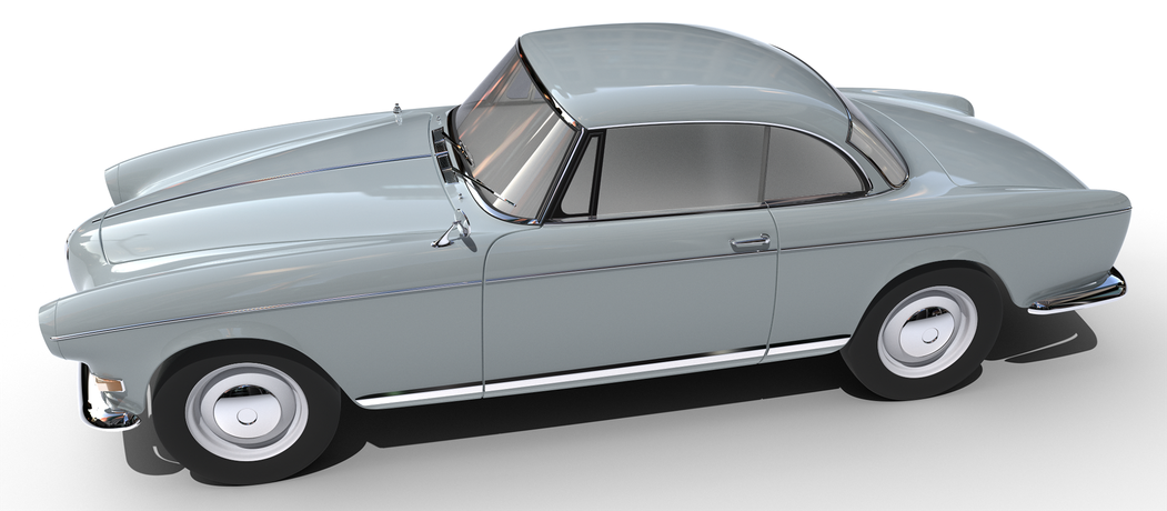 LIN-ID_BMW 503_Reverse Engineering in Rhino 5 + Shape Modeling Plug-in