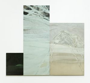 Sleep (2021). Oil on mdf. Ca 80x90cm.