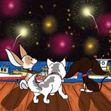 Fireworks over the Ocean!