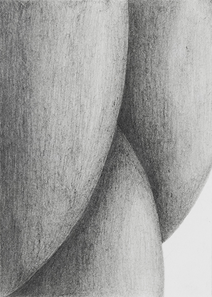 LAYERS CELLS CONSTELLATIONS #4, 2019, 14.8 x 10.5 cm, pencil on paper
