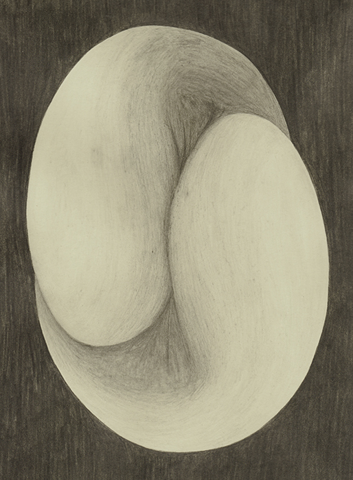 KISS, 2016, 28 x 21 cm, pencil on paper