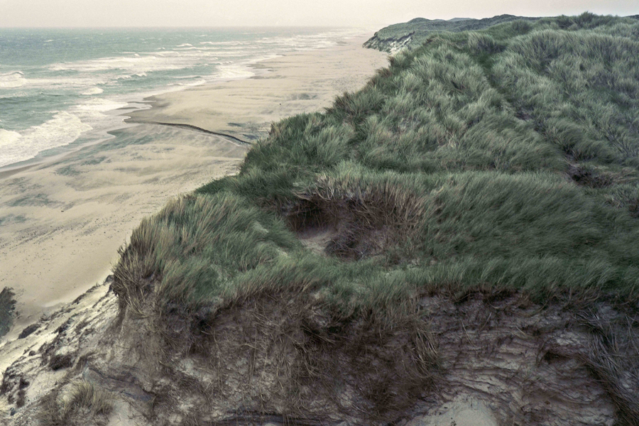 Sand drift series of photographic works by Lise Baltzer
