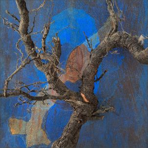 FINDING THE BLUES - 19x19cm