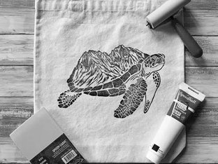 Speedball Fabric Printing Inks.
