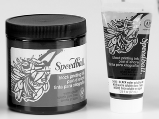 Speedball Water-Soluble Inks.