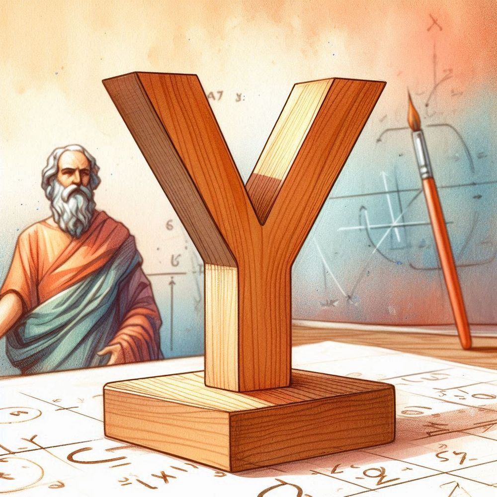 TräY Pythagoras Teckning