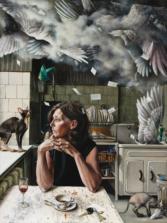 Woman & her dreams