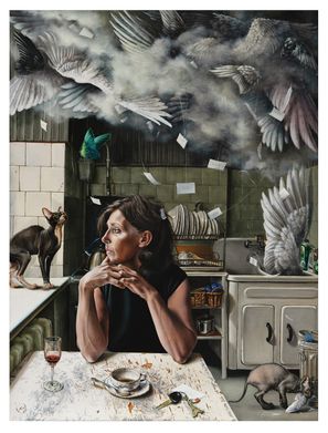 Woman & her dreams
